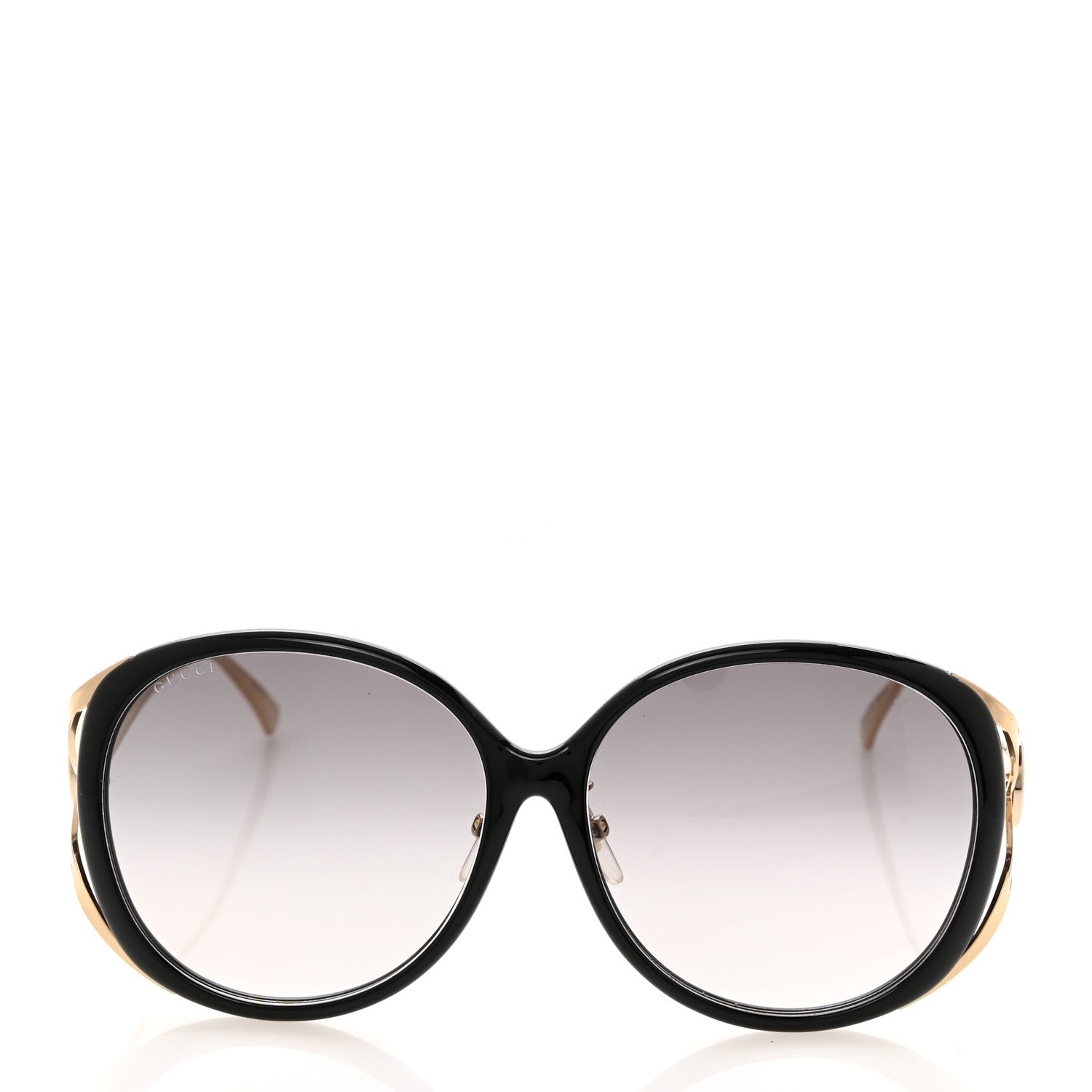 Gucci Round Frame Injected GG0226SK Sunglasses Black 2 of 8