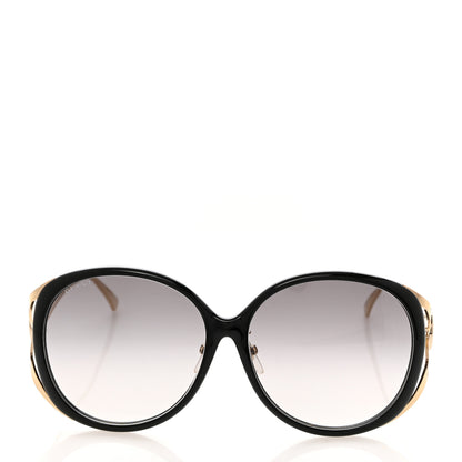 Gucci Round Frame Injected GG0226SK Sunglasses Black 2 of 8