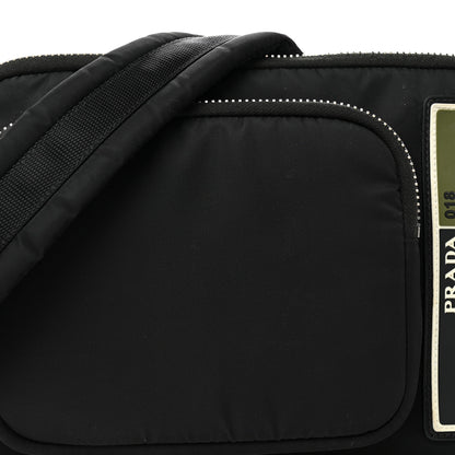Prada Tessuto Nylon Crossbody Bag Black 8 of 10