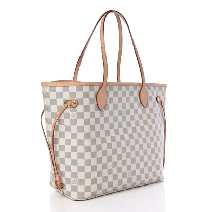 Louis Vuitton Damier Azur Neverfull MM 3 of 12