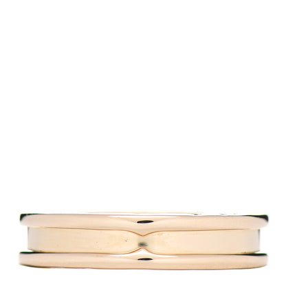 Bulgari 18K Yellow Gold B.Zero1 One-Band Ring 51 5.75 1 of 6