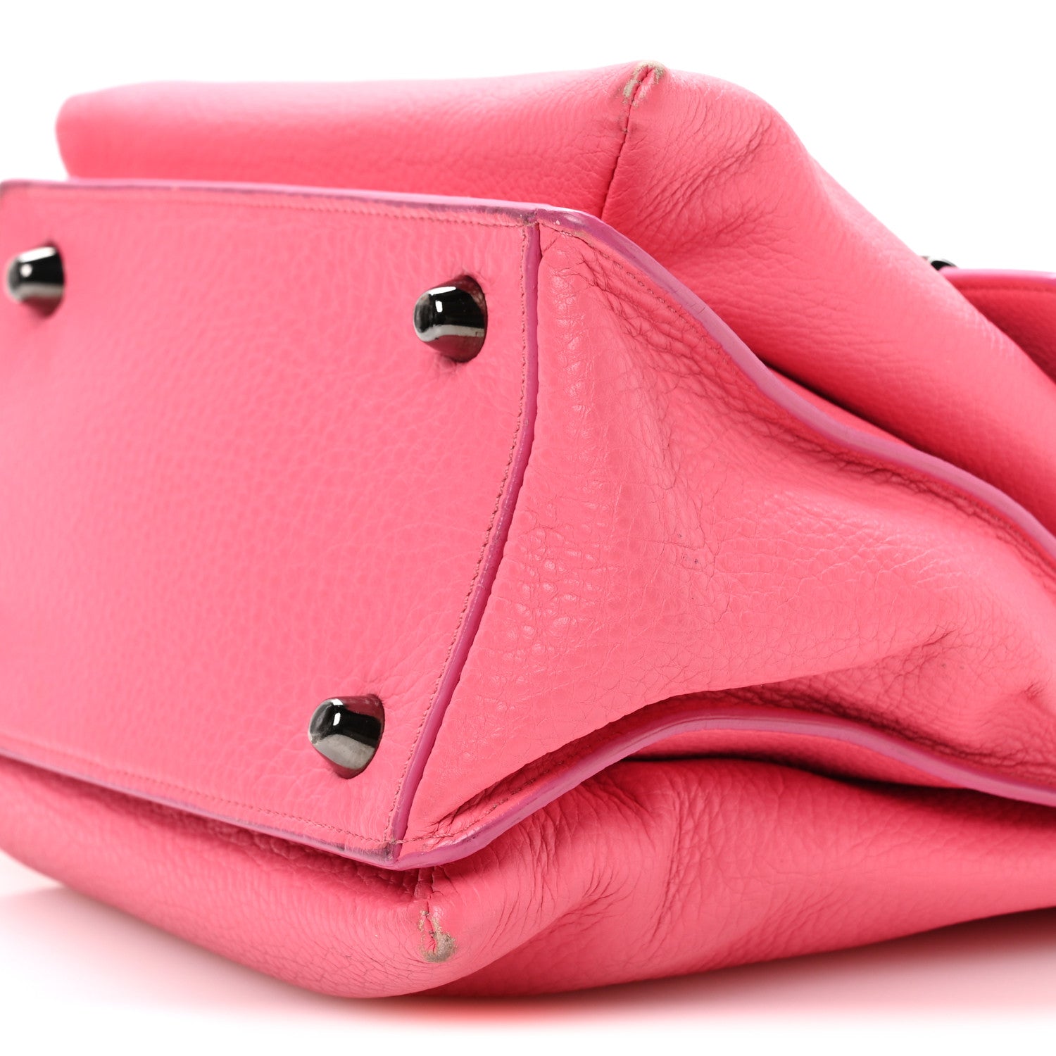 Christian Louboutin Grained Calfskin Passage Messenger Pink 9 of 12