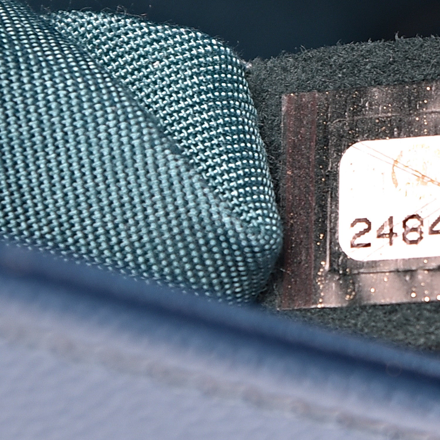 Chanel Metallic Caviar Quilted Medium Boy Flap Turquoise 7 of 11