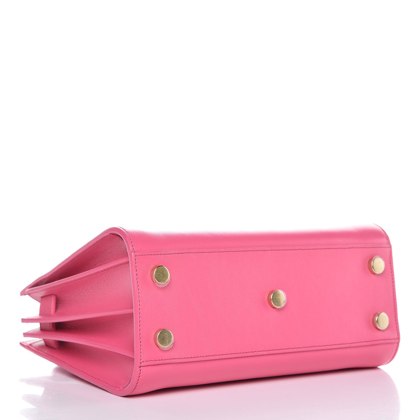 Calfskin Nano Sac De Jour Lipstick Fuchsia