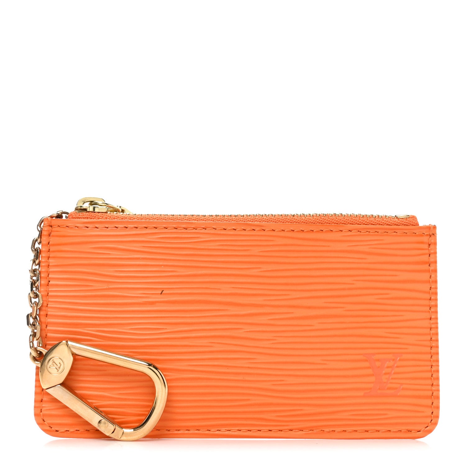 Louis Vuitton Epi Key Pouch Mandarin 1 of 6