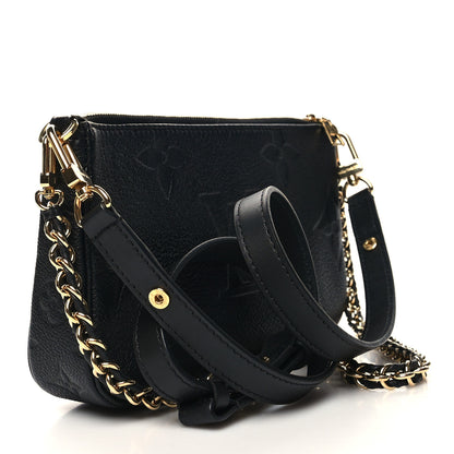 Louis Vuitton Empreinte Monogram Giant Multi Pochette Accessories Black 4 of 11