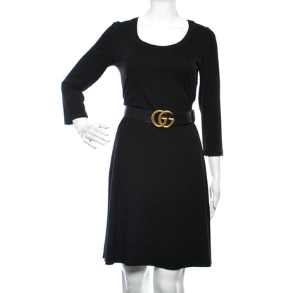Gucci Calfskin Double G 40mm Belt 90 36 Black 2 of 6