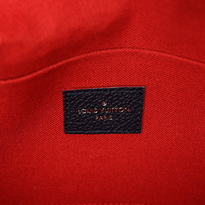 Louis Vuitton Empreinte Pochette Felicie Chain Wallet Marine Rouge 7 of 11