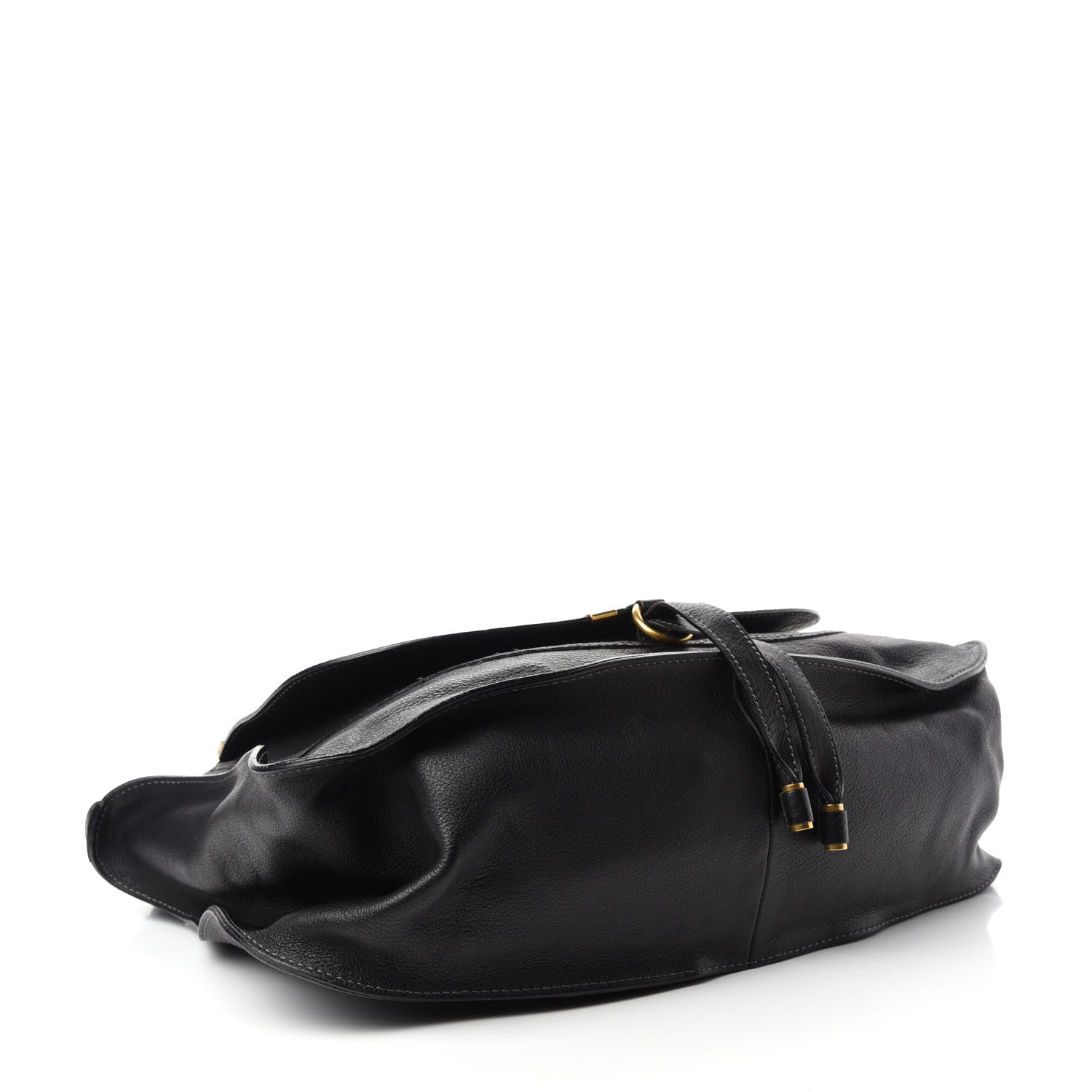 Chloe Calfskin Large Marcie Satchel Black 4 of 10