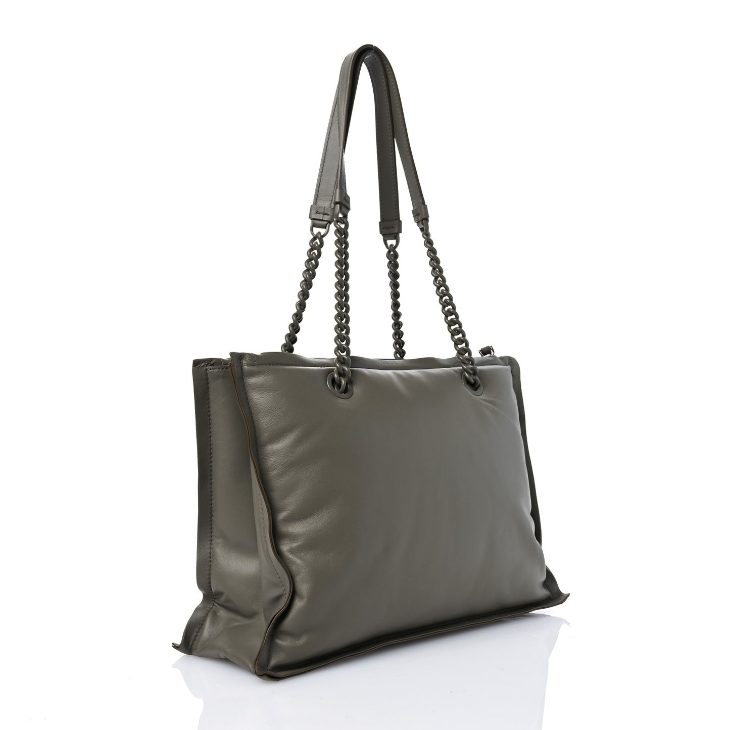 Calfskin Viva Bow Tote Green