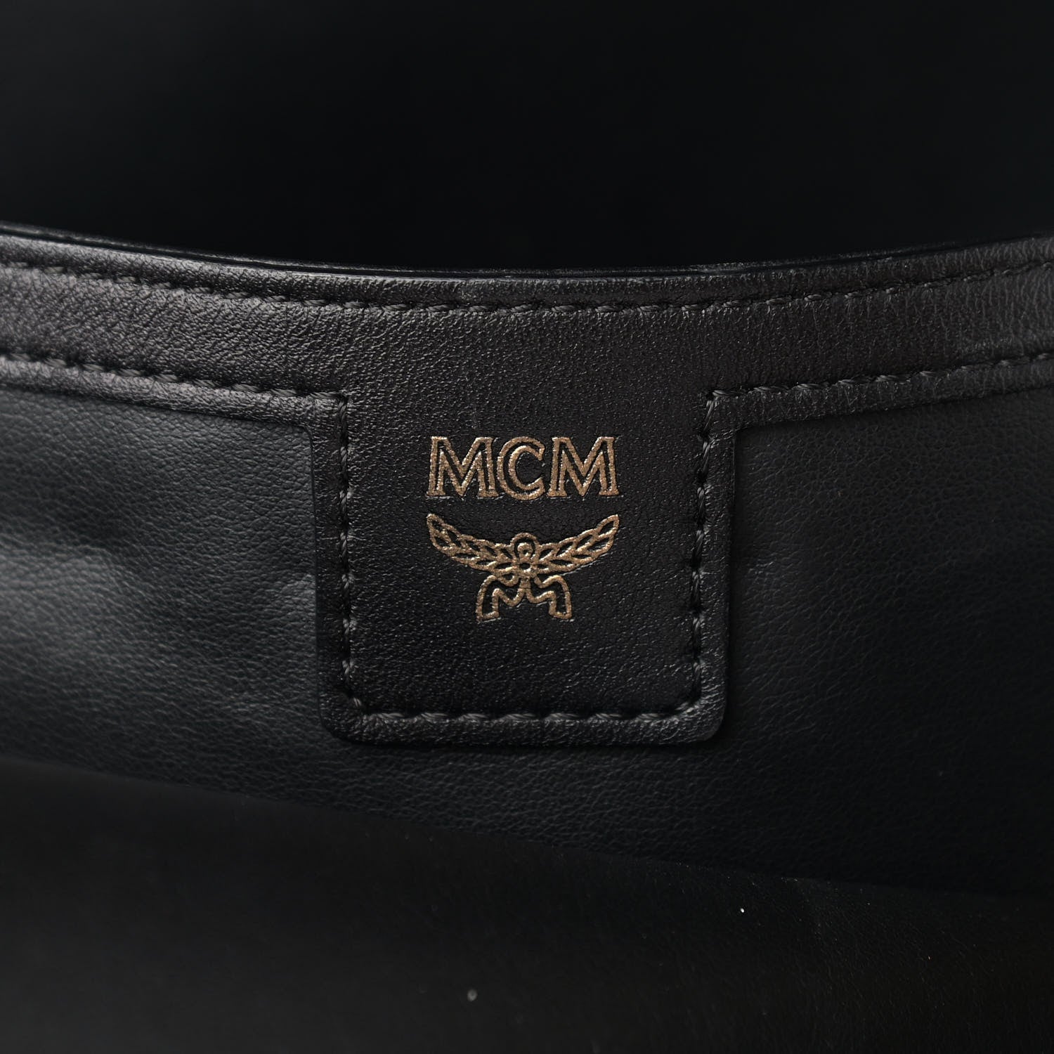 MCM Visetos Large Stark Backpack Cognac 9 of 12