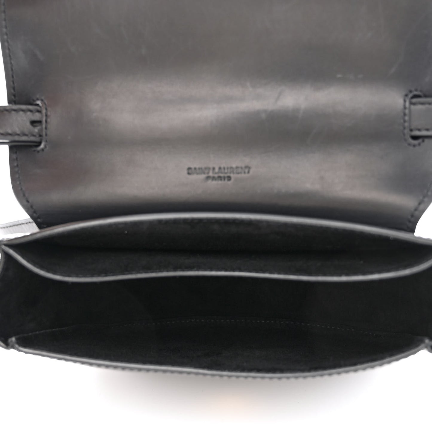 Smooth Calfskin Classic Monogram Small Kaia Satchel Black