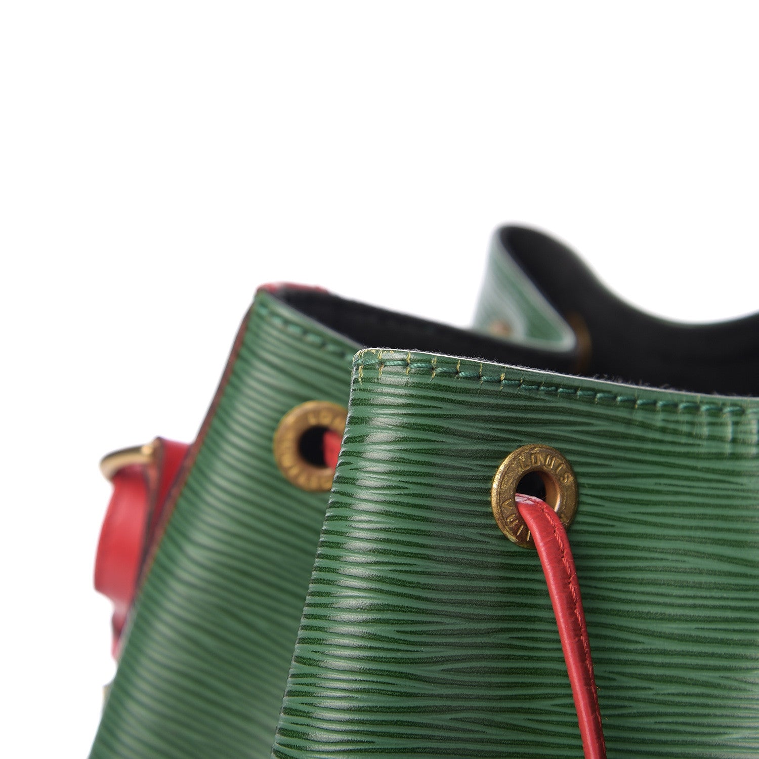 Louis Vuitton Epi Petit Bi-Color Noe Borneo Castillan Red 8 of 12