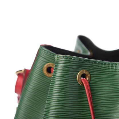 Louis Vuitton Epi Petit Bi-Color Noe Borneo Castillan Red 8 of 12