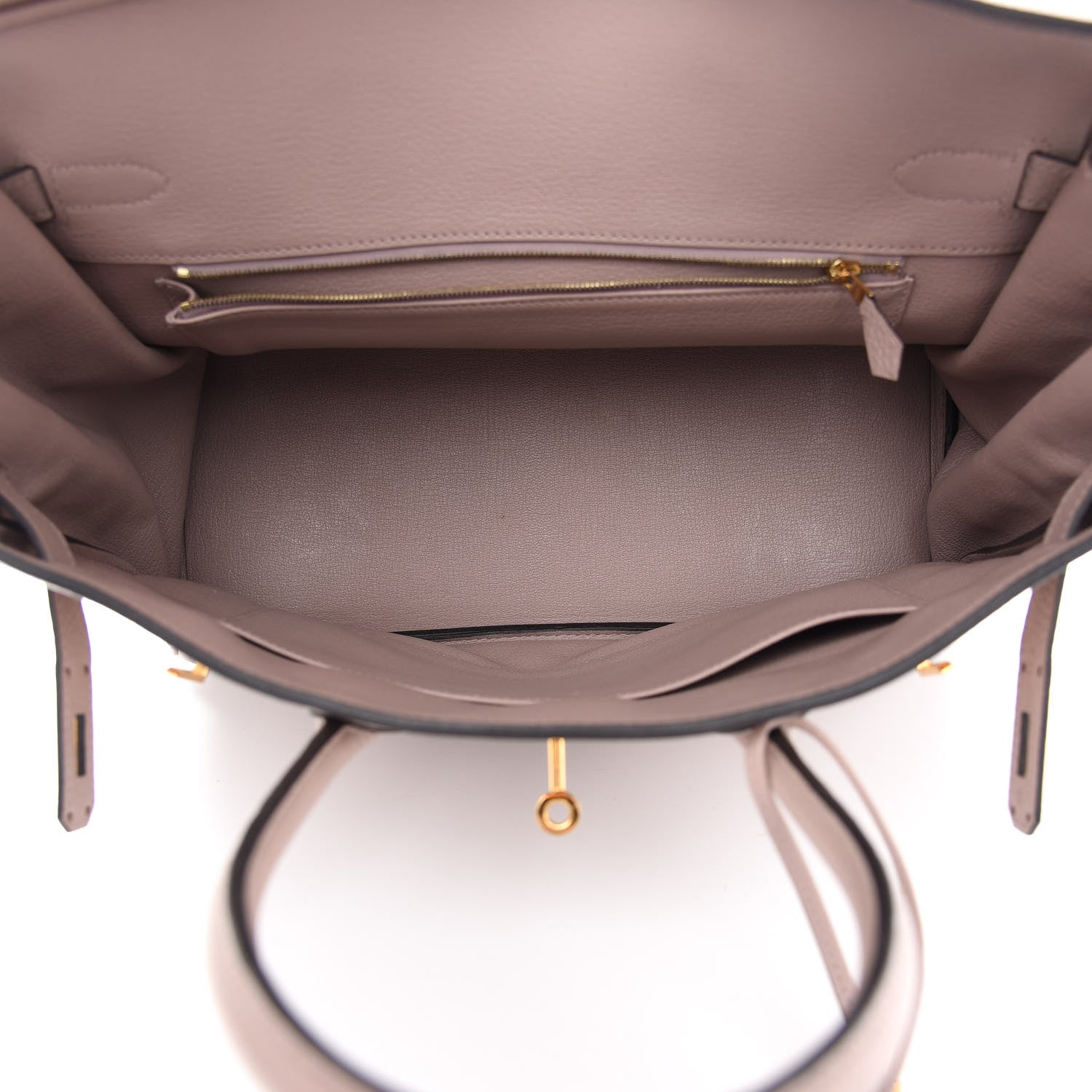 Hermes Taurillon Clemence Birkin 35 Glycine 5 of 10