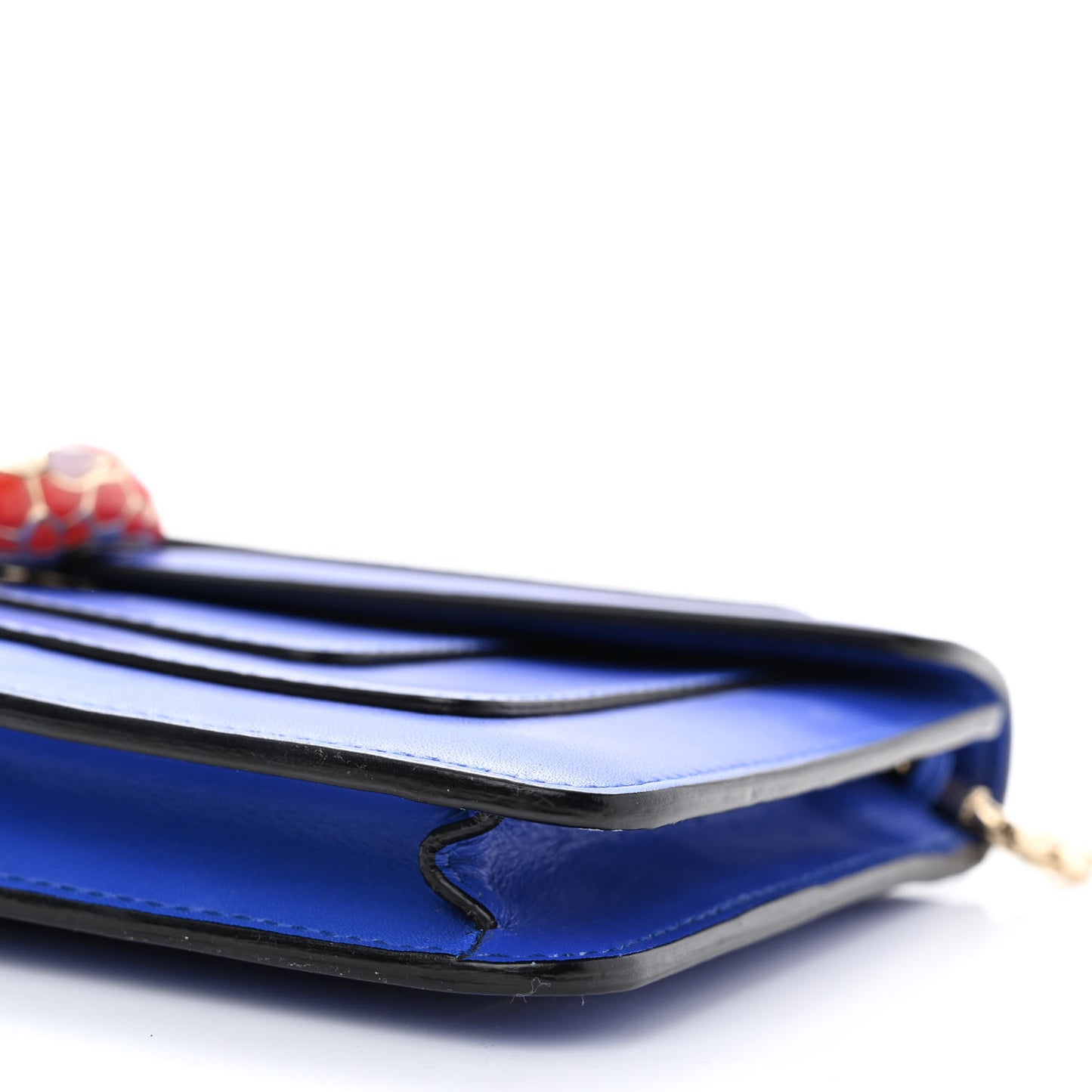 Calfskin Serpenti Forever Crossbody Bag Blue