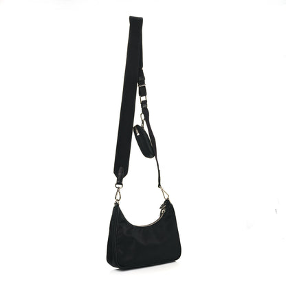Prada Nylon Re-Edition 2005 Shoulder Bag Black 3 of 15