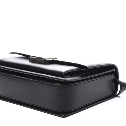 Saint Laurent Calfskin Medium Bellechasse Satchel Black 6 of 9