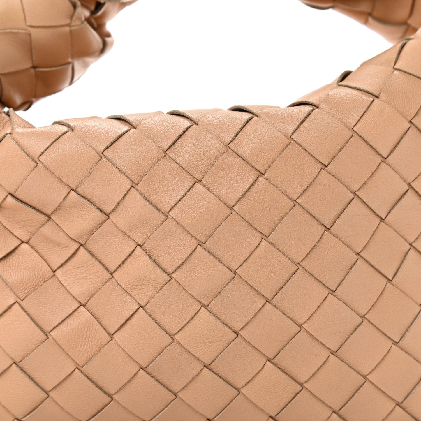 Nappa Intrecciato Mini Jodie Sandalwood