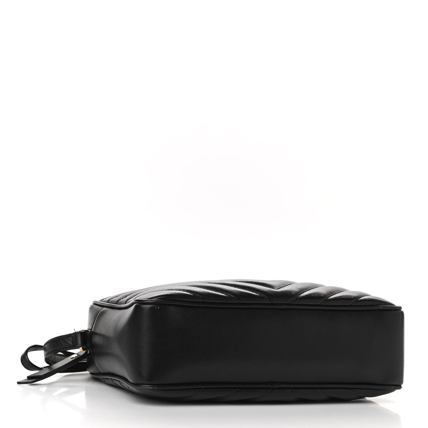 Calfskin Matelasse Monogram Lou Camera Bag Black