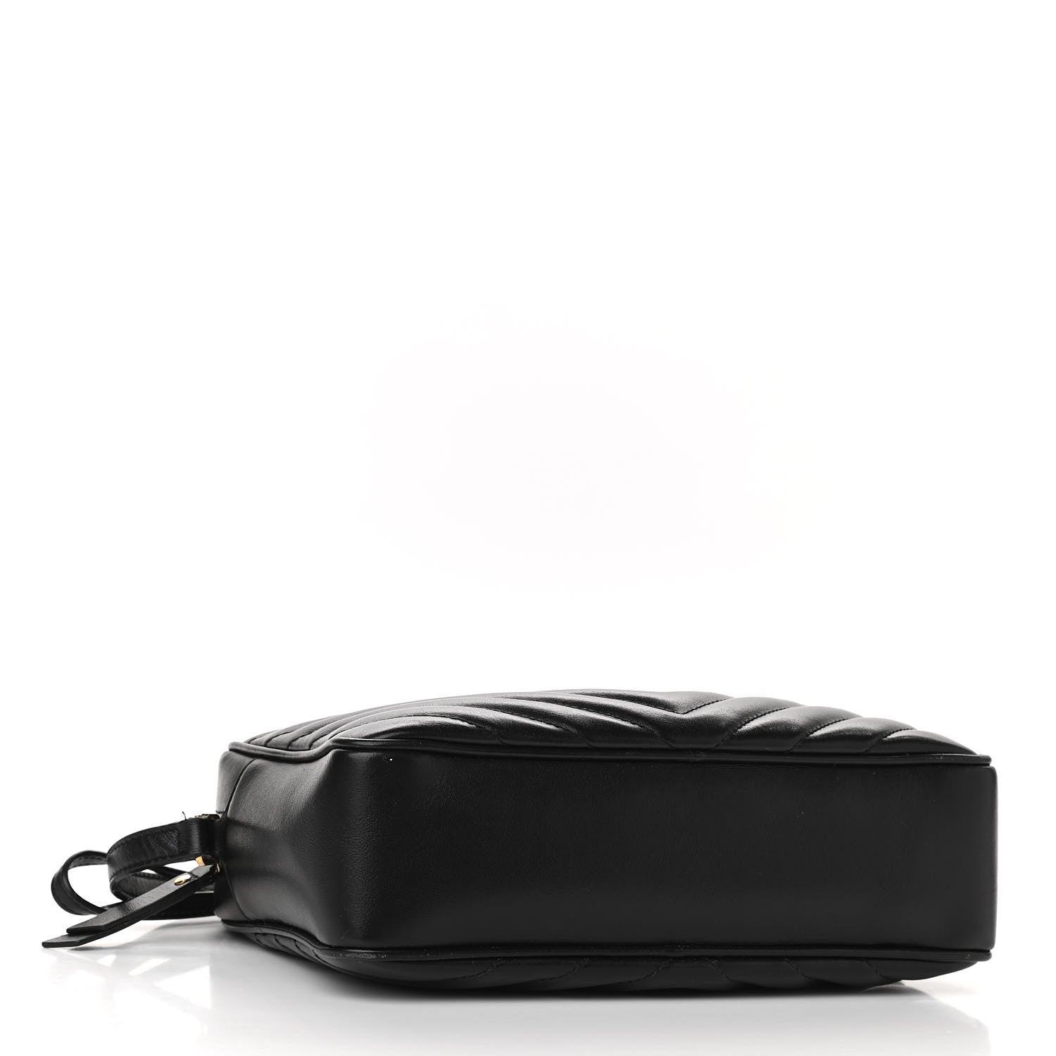 Saint Laurent Calfskin Matelasse Monogram Lou Camera Bag Black 4 of 13