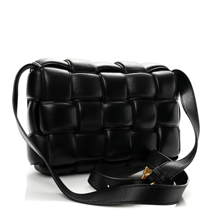 Bottega Veneta Nappa Maxi Intreccio Padded Cassette Crossbody Bag Black 3 of 14