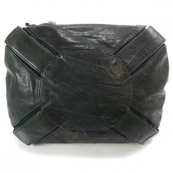 Leather Suede Mahala Green