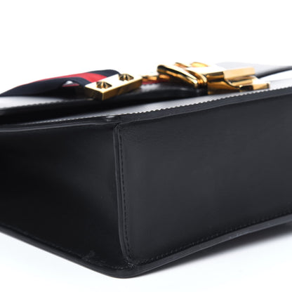 Gucci Calfskin Small Sylvie Shoulder Bag Black 9 of 13