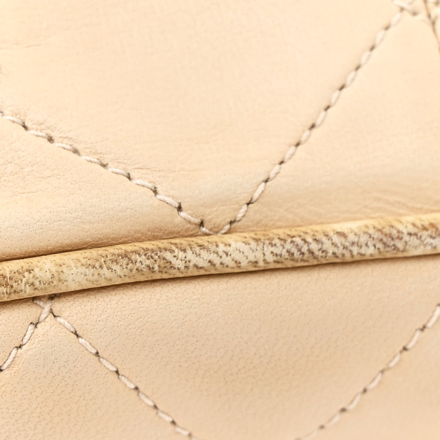 Chanel Lambskin Quilted Tassel Flap Camera Case White 14 of 14