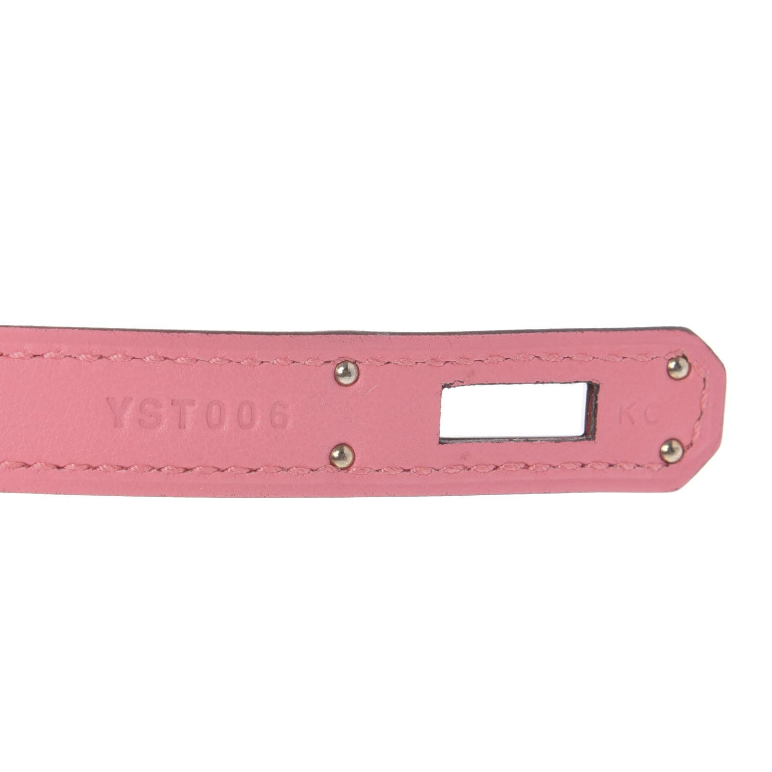 Hermes Swift Kelly Cut Clutch Pochette Rose D'Ete 9 of 11