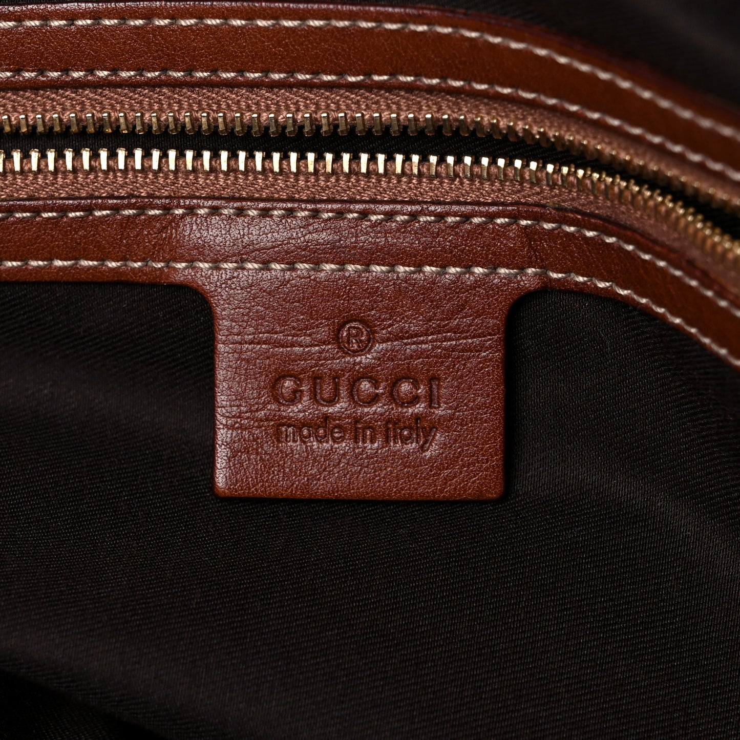 Monogram Medium Pelham Shoulder Bag Brown