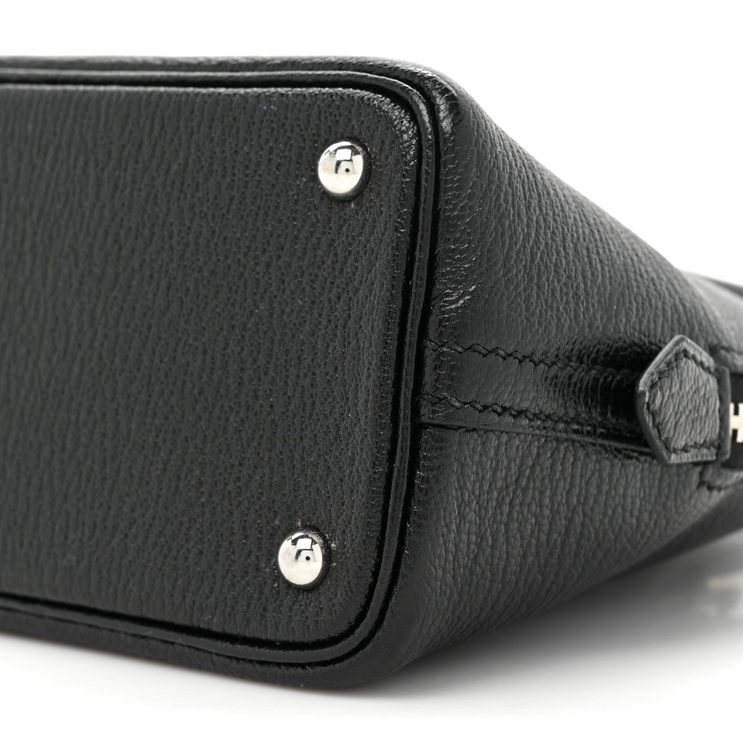 Hermes Chevre Mysore Mini 1923 Bolide Black 7 of 12