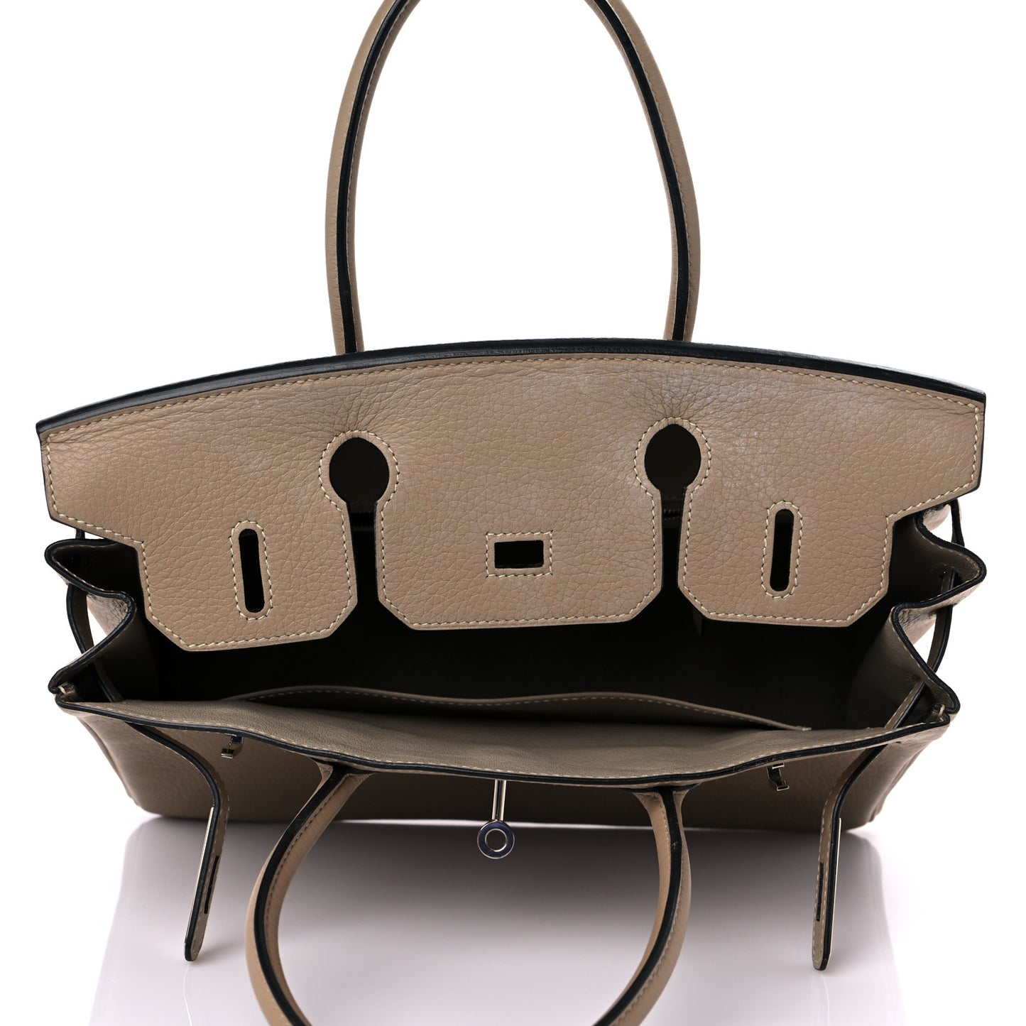 Togo Birkin 30 Gris Tourterelle