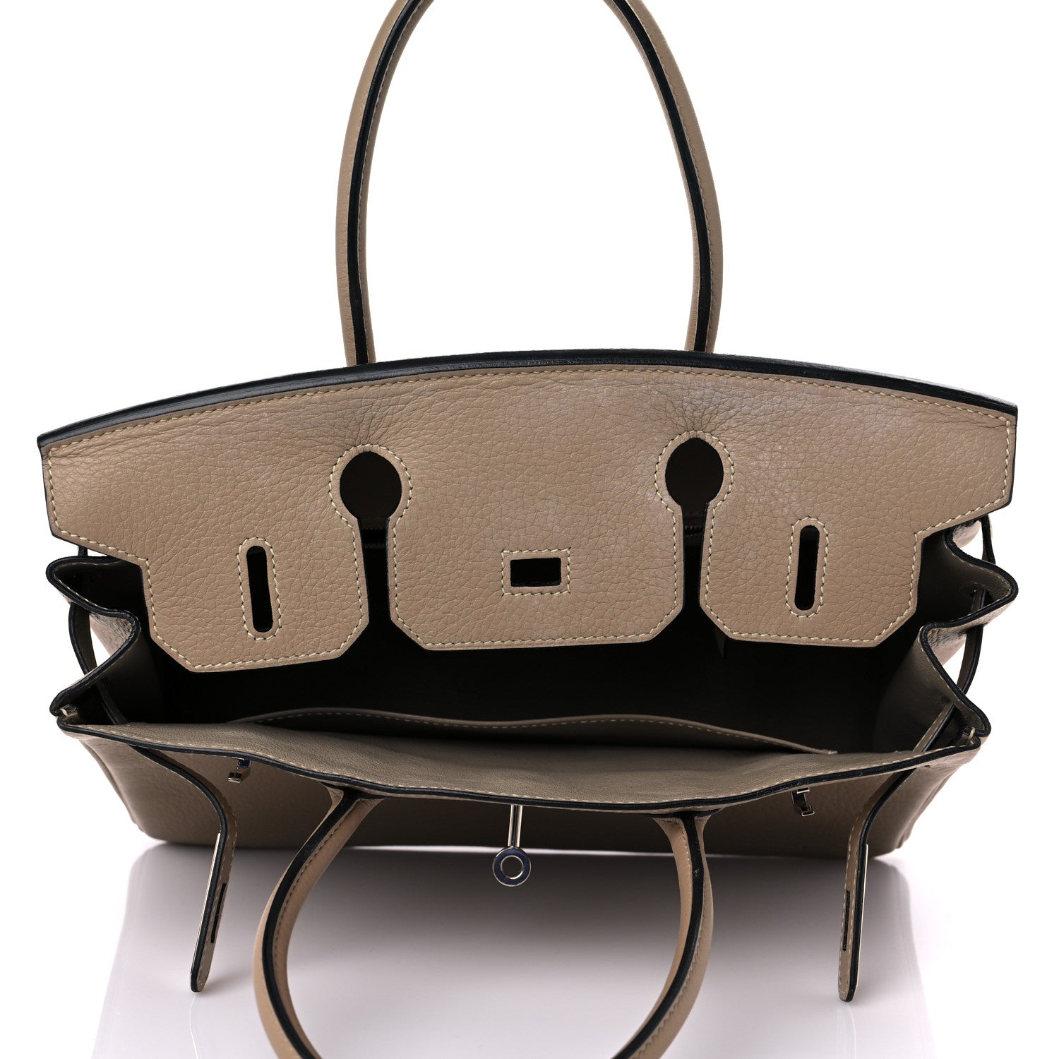 Hermes Togo Birkin 30 Gris Tourterelle 11 of 26
