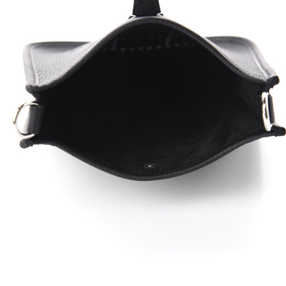 Hermes Taurillon Clemence Evelyne TPM Black 5 of 10