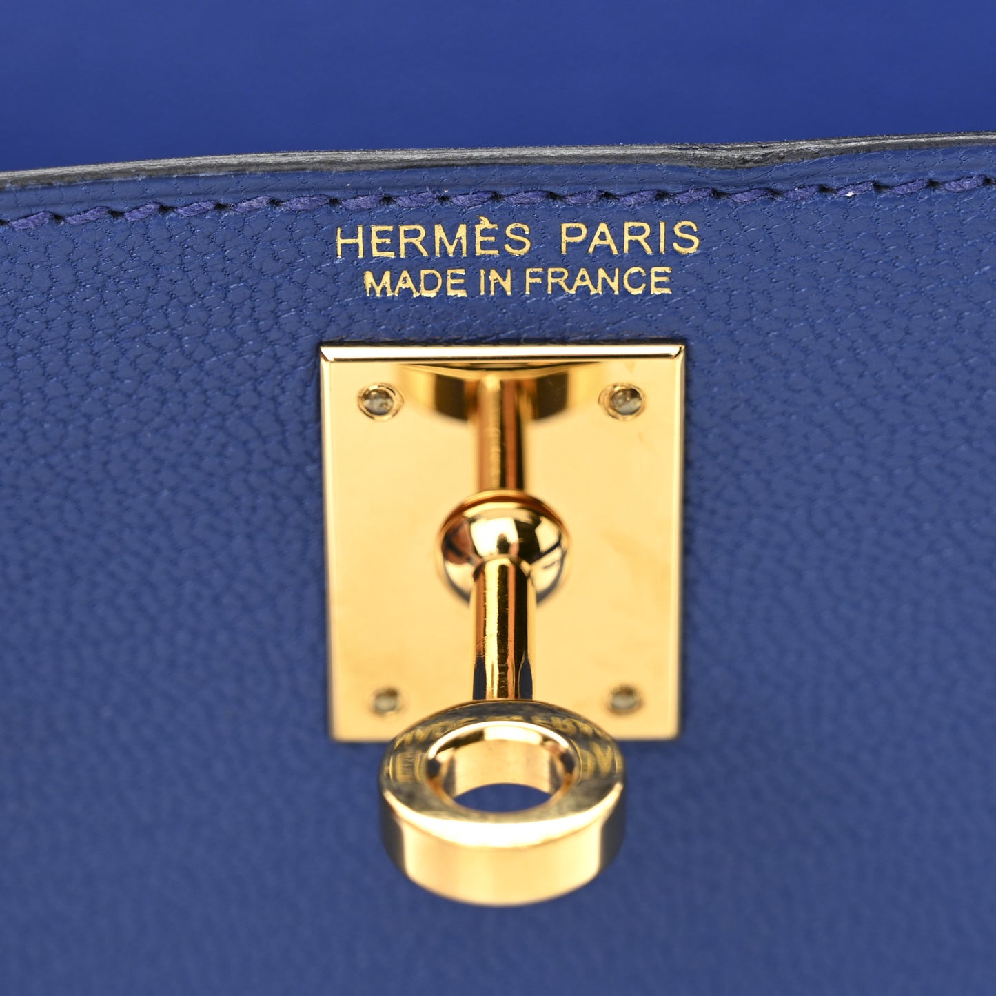 Chevre Mysore Mini Kelly Sellier 20 Bleu Royal
