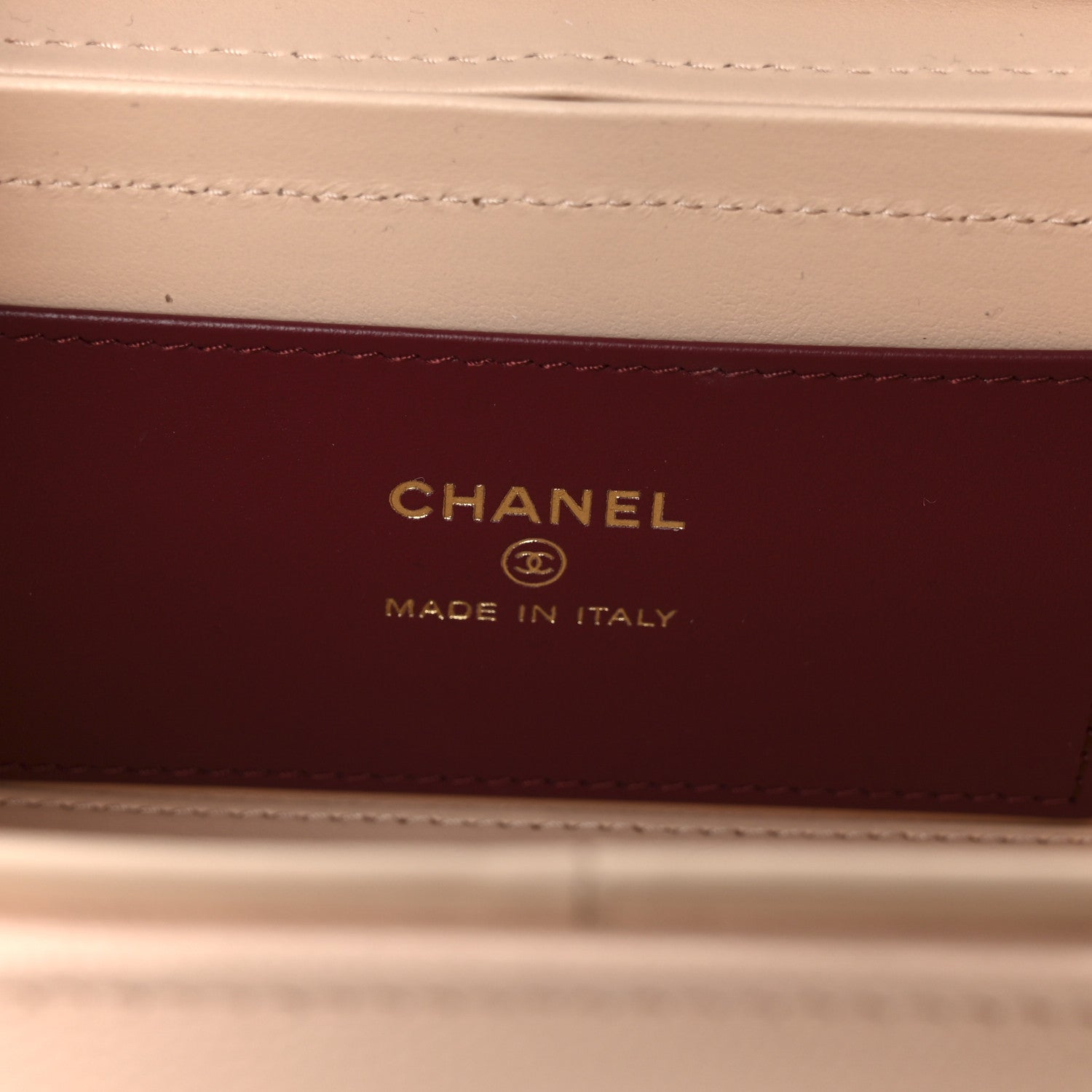 Chanel Shiny Caviar Preppy Coco Long Vanity With Strap Light Pink 6 of 12