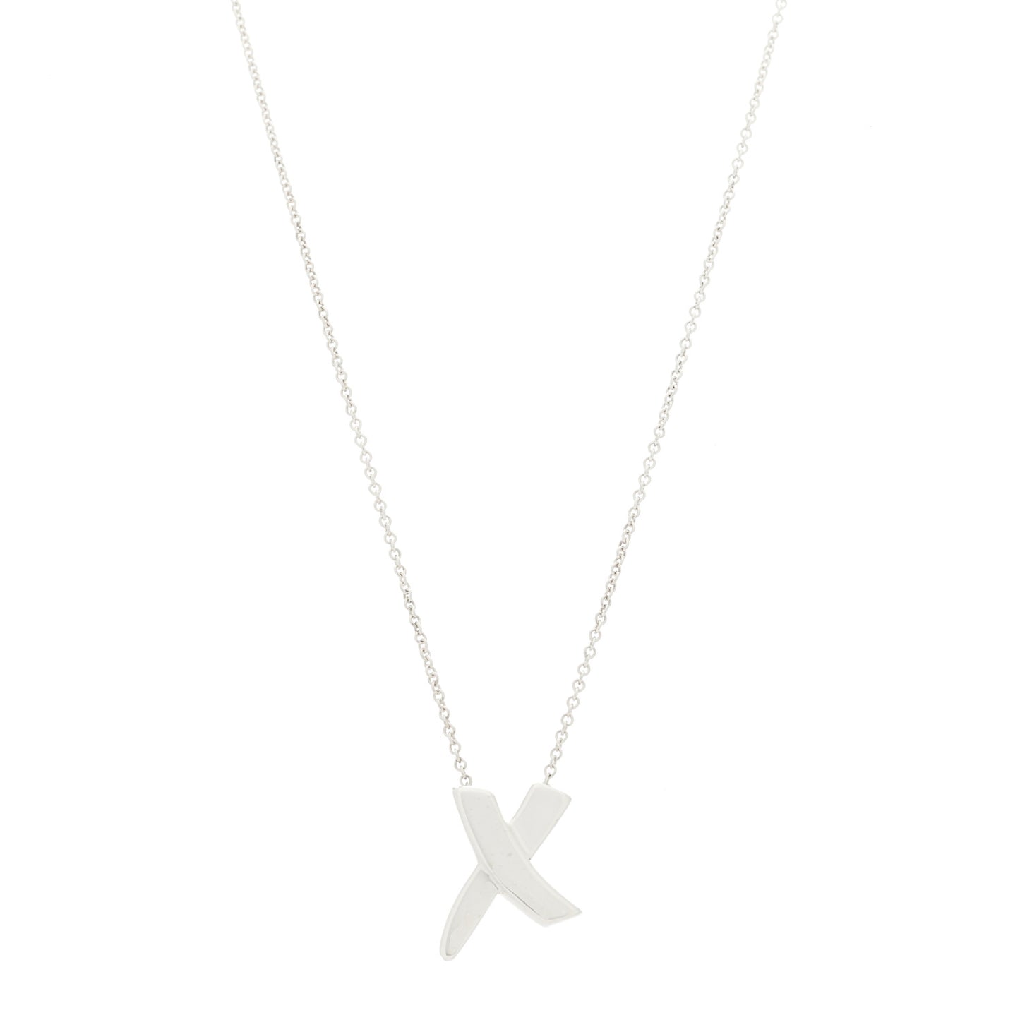 Sterling Silver Paloma Picasso Graffiti X Pendant Necklace