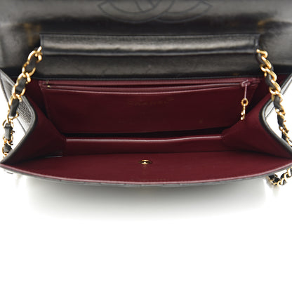 Chanel Lambskin Quilted Medium Single Flap Black 4 of 13