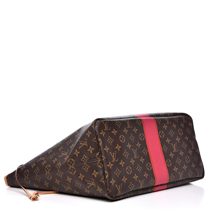 Louis Vuitton Monogram My LV Heritage Neverfull GM Red Magenta 4 of 20