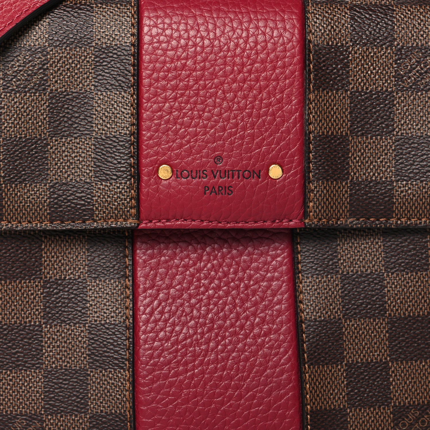 Louis Vuitton Damier Ebene Bond Street Lie De Vin 7 of 10