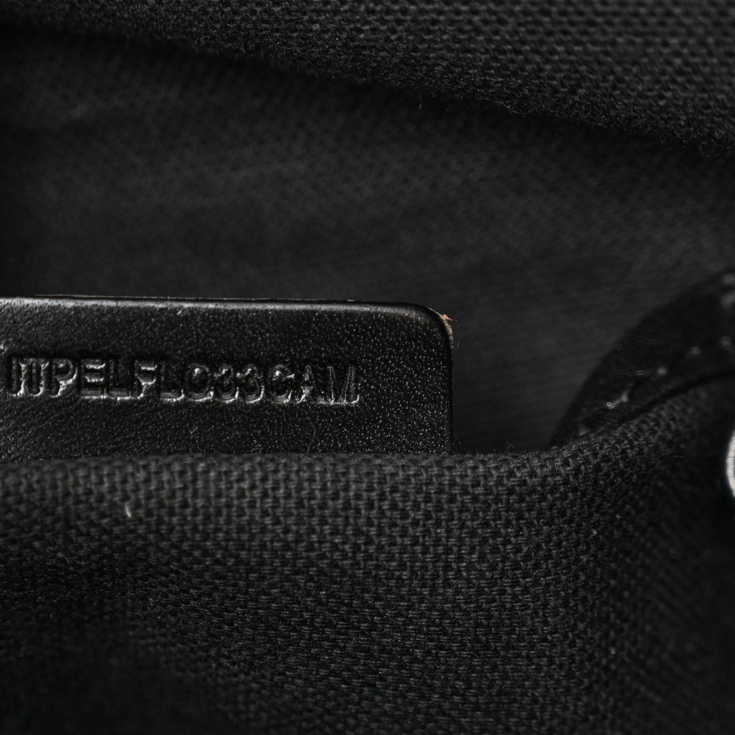 Canvas Vintage Check Tote Black
