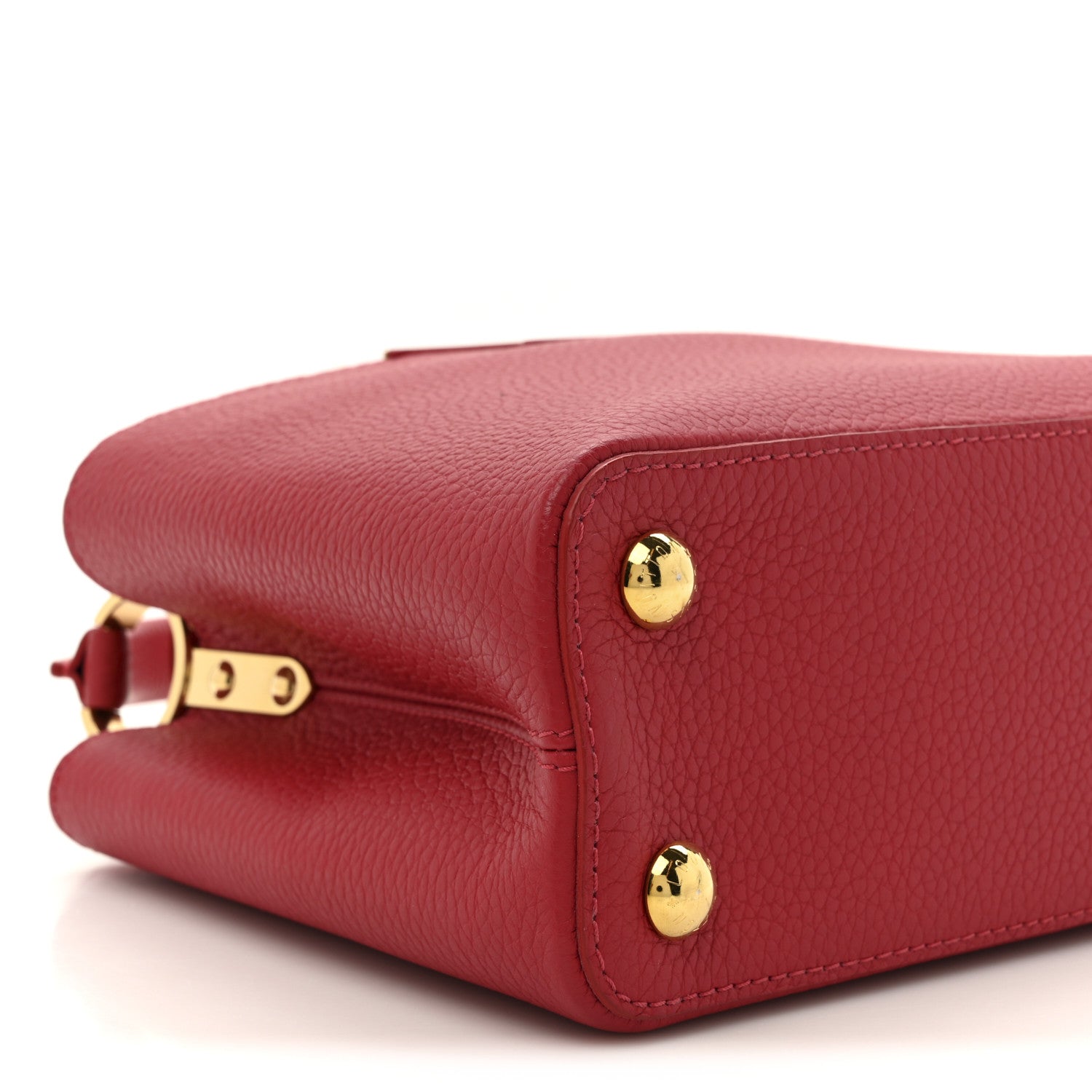 Louis Vuitton Taurillon Capucines BB Scarlet Red 10 of 11