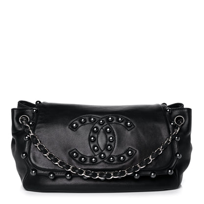 Chanel Lambskin Pearl Obsession Flap Black 1 of 14