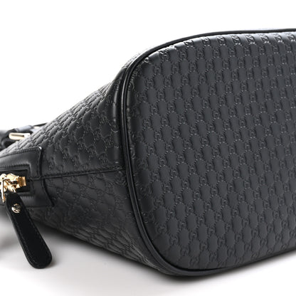 Gucci Microguccissima Medium Dome Bag Black 9 of 10