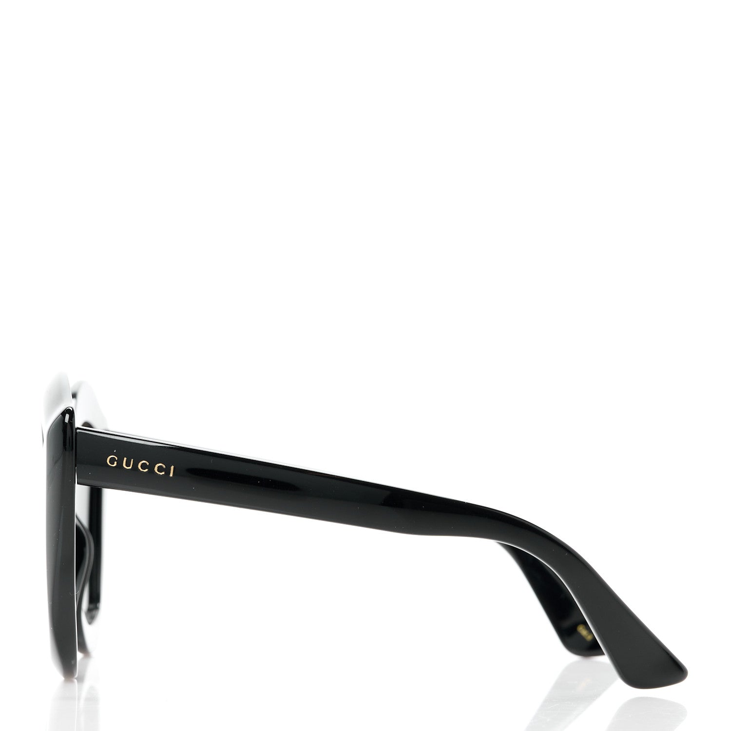 Gucci Cat Eye GG0117S Sunglasses Black 3 of 9