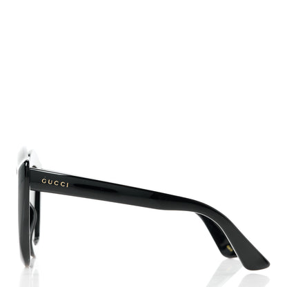 Gucci Cat Eye GG0117S Sunglasses Black 3 of 9