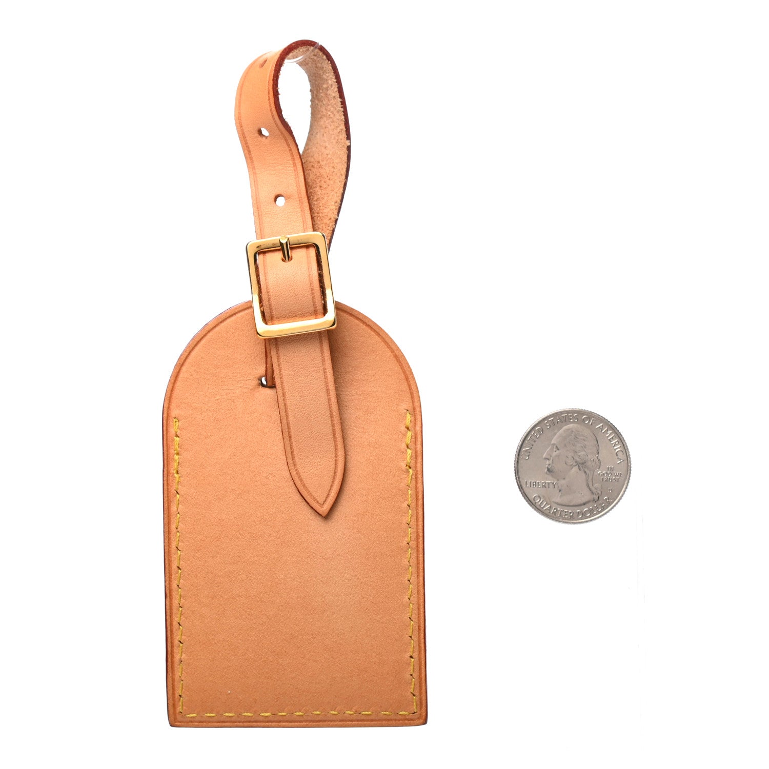 Louis Vuitton Vachetta Luggage Tag 2 of 3