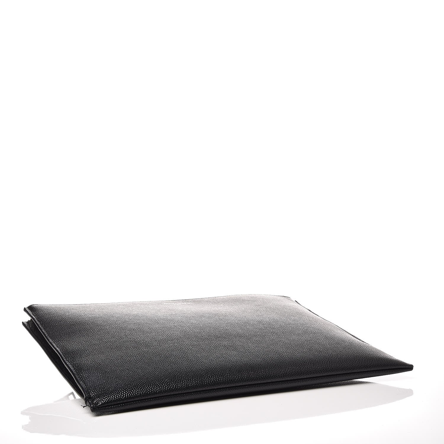 Saint Laurent Grain de Poudre Mini Tablet Holder Black 4 of 9