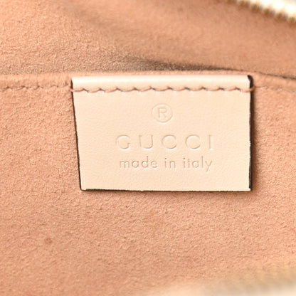 Gucci Calfskin Matelasse Small GG Marmont Chain Shoulder Bag White 6 of 11